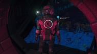 Using the Corvette autopilot to scan for resources (Image via Sportskeeda Gaming / Hello Games)